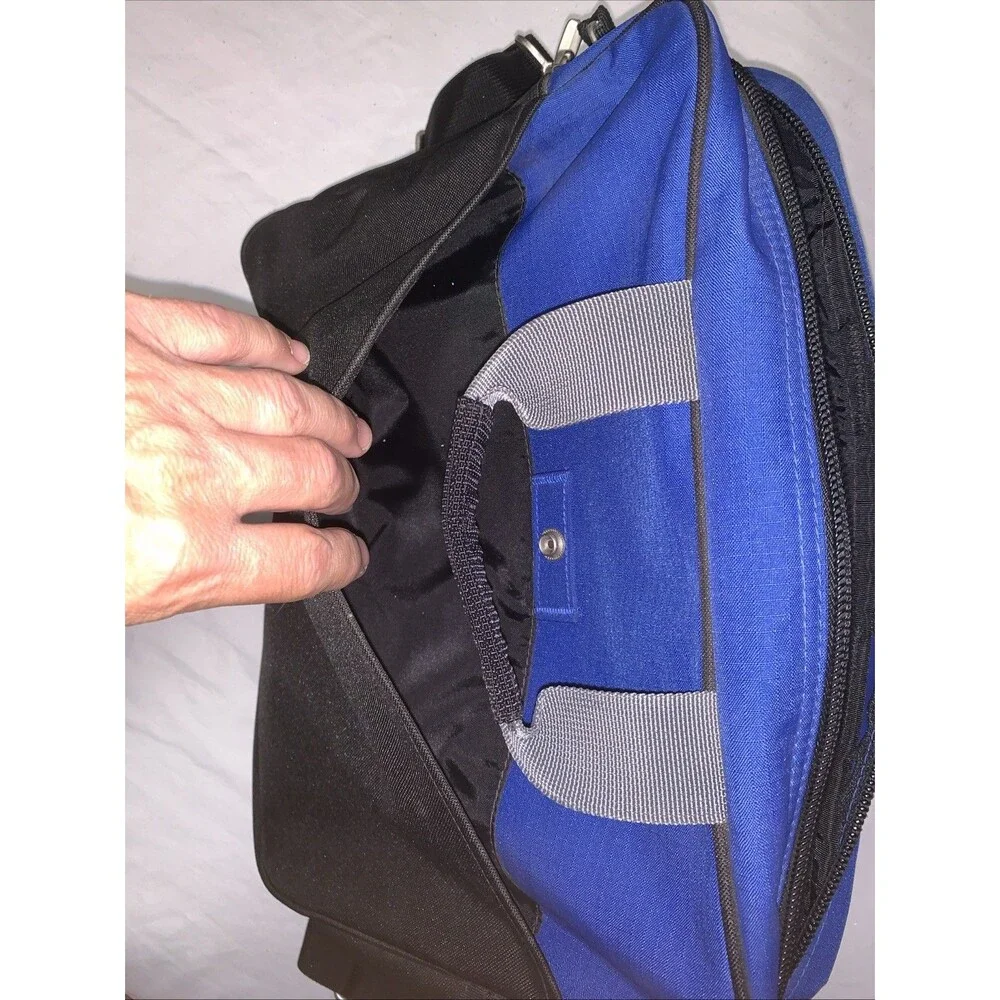 OGIO Sport Bag Black Blue Gym Athletic Hand Carry All Laptop